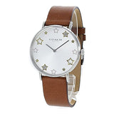 Coach Perry White Dial Brown Leather Strap Watch for Women - 14503242 Buy Now By Coach