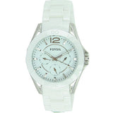 Fossil Ceramic White Dial White Ceramic Strap Watch for Women - CE1002 Buy Now By Fossil