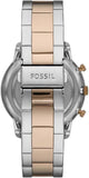 Fossil Neutra Chronograph Brown Dial Two Tone Steel Strap Watch for Men - FS5869 Buy Now By Fossil