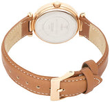 Guess Park Avenue Blue Dial Brown Leather Strap Watch for Women - W0838L2 Buy Now By Guess