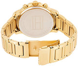 Tommy Hilfiger Claudia Gold Dial Gold Steel Strap Watch for Women - 1781821 Buy Now By Tommy Hilfiger