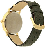 Versace V-Circle Manifesto Gold Dial Black Leather Strap Watch for Men - VBQ030017 Buy Now By Versace