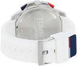 Tommy Hilfiger Digital Silver Dial White Silicone Strap Watch For Men - 1791764 Buy Now By Tommy Hilfiger