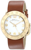 Marc Jacobs Amy White Dial Brown Leather Strap Watch for Women - MBM8574 Buy Now By Marc Jacobs