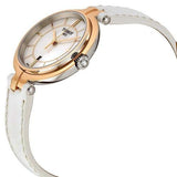 Tissot T Lady Flamingo Mother of Pearl White Dial White Leather Strap Watch For Women - T094.210.26.111.01 Buy Now By Tissot