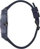 Guess Phoenix Multifunction Black Dial Black Silicone Strap Watch For Men - GW0203G8 Buy Now By Guess