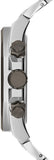 Guess Empire Quartz Black Dial Silver Steel Strap Watch For Men - GW0489G1 Buy Now By Guess