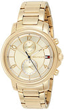 Tommy Hilfiger Claudia Gold Dial Gold Steel Strap Watch for Women - 1781821 Buy Now By Tommy Hilfiger