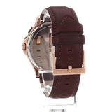 Armani Exchange Hampton Chronograph Blue Dial Brown Leather Strap Watch For Men - AX2172 Buy Now By Armani Exchange