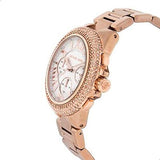 Michael Kors Camille Chronograph White Dial Rose Gold Steel Strap Watch for Women - MK5636 Buy Now By Michael Kors