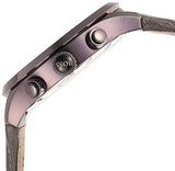 Hugo Boss Grand Prix Silver Dial Grey Leather Strap Watch for Men - 1513603 Buy Now By Hugo Boss