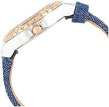 Guess Limelight Quartz Analog Blue Dial Blue Denim Strap Watch For Women - W0775l10 Buy Now By Guess