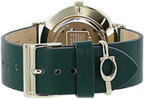 Coach Perry Green Dial Green Leather Strap Watch for Women - 14503383-C Buy Now By Coach