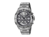 Fossil Garrett Chronograph Grey Dial Grey Steel Strap Watch for Men - FS5621 Buy Now By Fossil