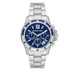 Michael Kors Everest Chronograph Blue Dial Silver Steel Strap Watch For Women - MK7237 Buy Now By Michael Kors