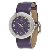 Marc Jacobs Marc Purple Dial Purple Leather Strap Watch for Women - MBM8530 Buy Now By Marc Jacobs