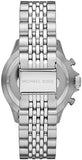 Michael Kors Bayville Chronograph Black Dial Silver Steel Strap Watch For Men - MK8749 Buy Now By Michael Kors