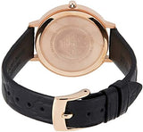 Emporio Armani Kappa Quartz Black Dial Black Leather Strap Watch For Women - AR11064 Buy Now By Emporio Armani