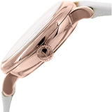 Marc Jacobs Baker White Dial White Leather Strap Watch for Women - MBM1284 Buy Now By Marc Jacobs