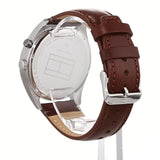 Tommy Hilfiger Deacon White Dial Brown Leather Strap Watch for Men - 1791550 Buy Now By Tommy Hilfiger