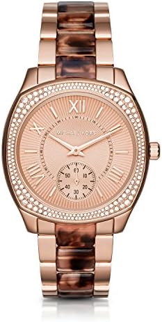 Michael Kors Bryn Rose Gold Dial Two Tone Steel Strap Watch For Women - MK6276 Buy Now By Michael Kors