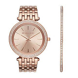 Michael Kors Darci Rose Gold Dial Rose Gold Steel Strap Watch for Women - MK3431 Buy Now By Michael Kors