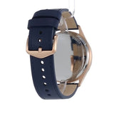 Fossil Forrester Chronograph Blue Dial Blue Leather Strap Watch for Men - FS5814 Buy Now By Fossil