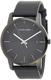 Calvin Klein City Quartz Black Dial Black Leather Strap Watch for Men - K2G2G4C1 Buy Now By Calvin Klein