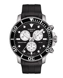 Tissot Seastar 1000 Chronograph Black Dial Black Rubber Strap Watch For Men - T120.417.17.051.00 Buy Now By Tissot