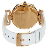 Swarovski Era Journey Silver Dial White Leather Strap Watch for Women - 5295369 Buy Now By Swarovski