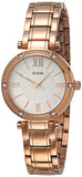 Guess Park Ave White Dial Rose Gold Steel Strap Watch for Women - W0767L3 Buy Now By Guess