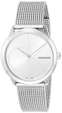 Calvin Klein Minimal Silver Dial Silver Mesh Bracelet Watch for Women - K3M2212Z Buy Now By Calvin Klein