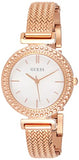 Guess Monroe Silver Dial Rose Gold Steel Strap Watch For Women - W1152L3 Buy Now By Guess