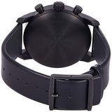 Calvin Klein City Chronograph Grey Dial Black Leather Strap Watch for Men - K2G177C3 Buy Now By Calvin Klein