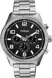 Fossil Brox Multifunction Black Dial Silver Steel Strap Watch for Women - BQ2797 Buy Now By Fossil