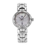 Tag Heuer Link Diamonds Mother of Pearl Dial Silver Steel Strap Watch for Women - WAT1417.BA0954 Buy Now By Tag Heuer
