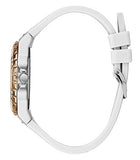Guess Limelight White Dial White Rubber Strap Watch for Women - W1053L2 Buy Now By Guess