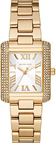 Michael Kors Emery Three-Hand Crystals Silver Dial Gold Steel Strap Watch for Women - MK4640 Buy Now By Michael Kors