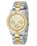 Michael Kors Runway Gold Dial Two Tone Steel Strap Watch for Women - MK5137 Buy Now By Michael Kors