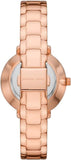 Michael Kors Pyper Quartz Rose Gold Dial Rose Gold Steel Strap Watch For Women - MK1040 Buy Now By Michael Kors