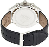 Hugo Boss Champion Black Dial Black Leather Strap Watch for Men - 1513816 Buy Now By Hugo Boss