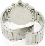 Tommy Hilfiger Jake Chronograph Black Dial Silver Steel Strap Watch for Men - 1791234 Buy Now By Tommy Hilfiger