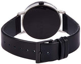 Calvin Klein Boost White Black Dial Black Leather Strap Watch for Men - K7Y21CCX Buy Now By Calvin Klein