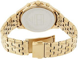 Tommy Hilfiger Ari Multifunction Diamonds Silver Dial Gold Steel Strap Watch for Women - 1781977 Buy Now By Tommy Hilfiger