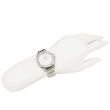 Coach Mini Boyfriend Diamonds Silver Dial Silver Steel Strap Watch for Women - 14501699 Buy Now By Coach