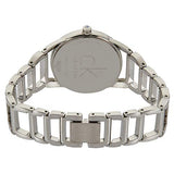 Calvin Klein Stately Pink Mother of Pearl Dial Silver Steel Strap Watch for Women - K3G2312E Buy Now By Calvin Klein