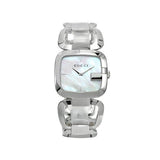Gucci G-Class Mother of Pearl Dial Silver Steel Strap Watch For Women - YA125404 Buy Now By Gucci