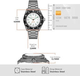 Michael Kors Maritime Three-Hand White Dial Grey Steel Strap Watch for Men - MK9163 Buy Now By Michael Kors