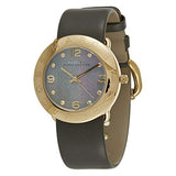 Marc Jacobs Amy Grey Dial Grey Leather Strap Watch for Women - MBM1287 Buy Now By Marc Jacobs