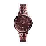Fossil Jacqueline Brown Dial Brown Steel Strap Watch for Women - ES4100 Buy Now By Fossil